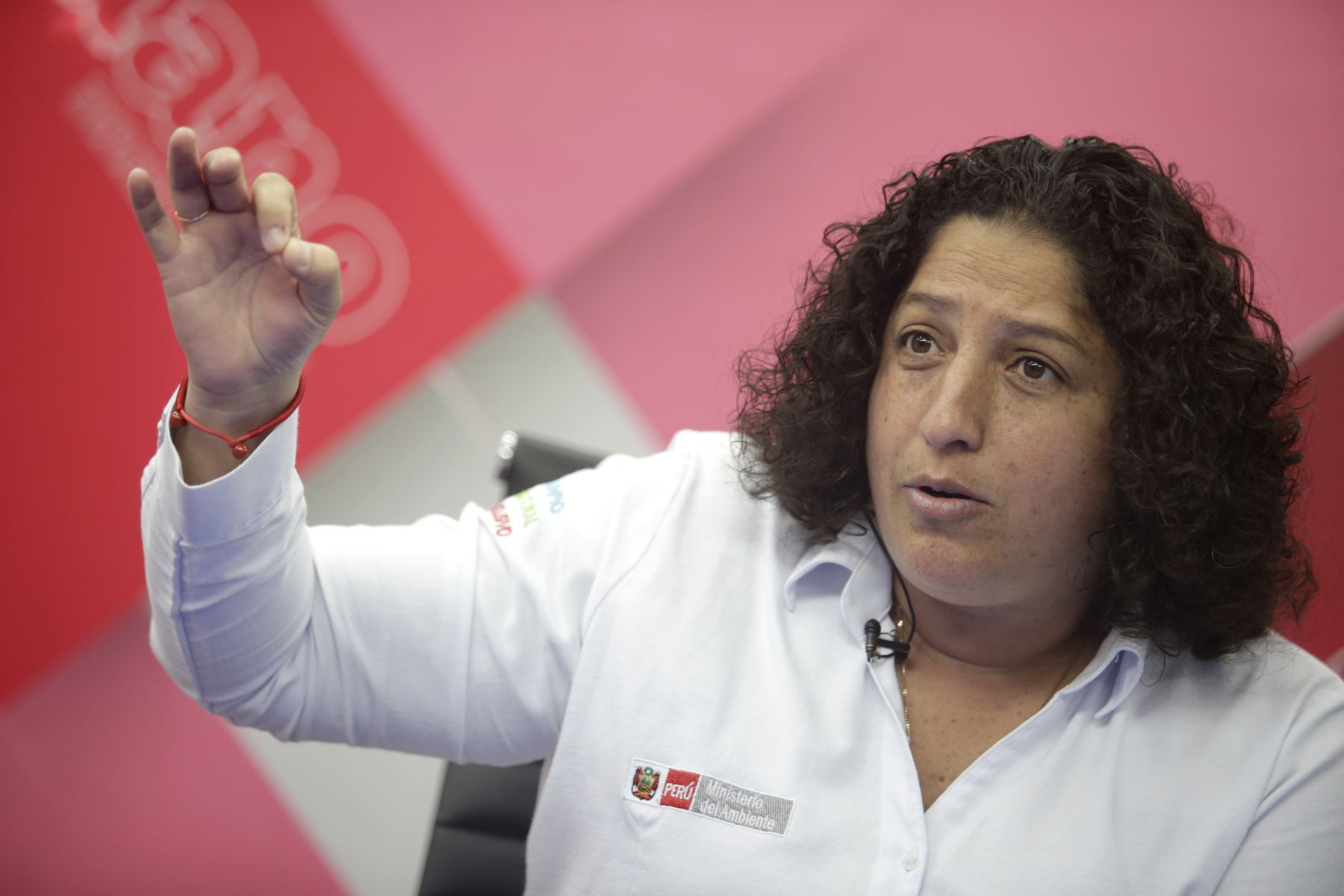 Fabiola Muñoz, ministra del Ambiente
