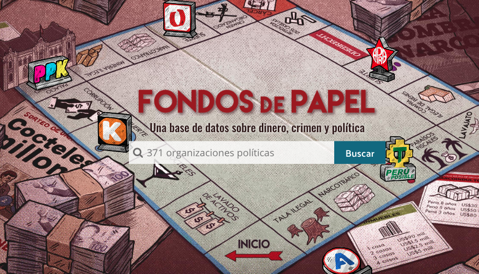 Fondos de papel.