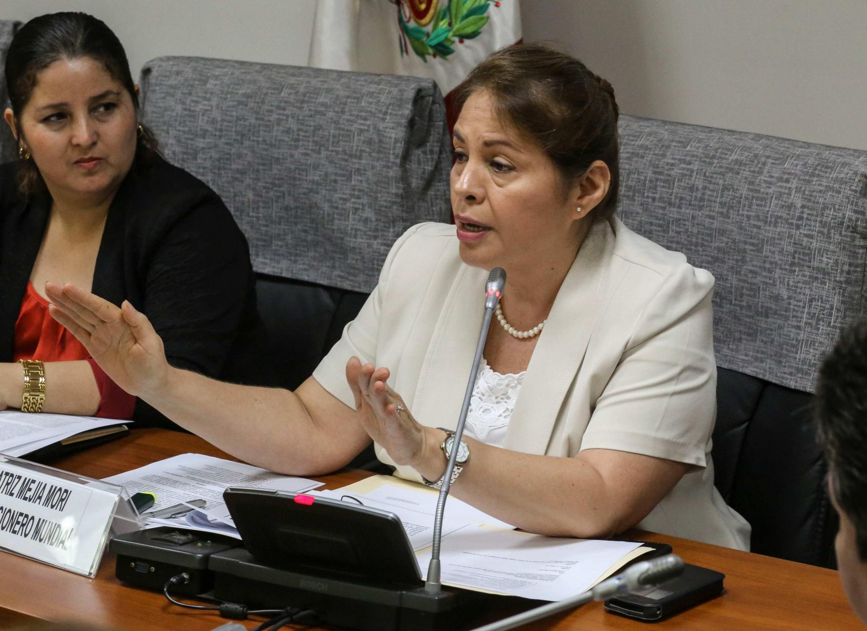 Beatriz Mejía, candidata al Congreso 