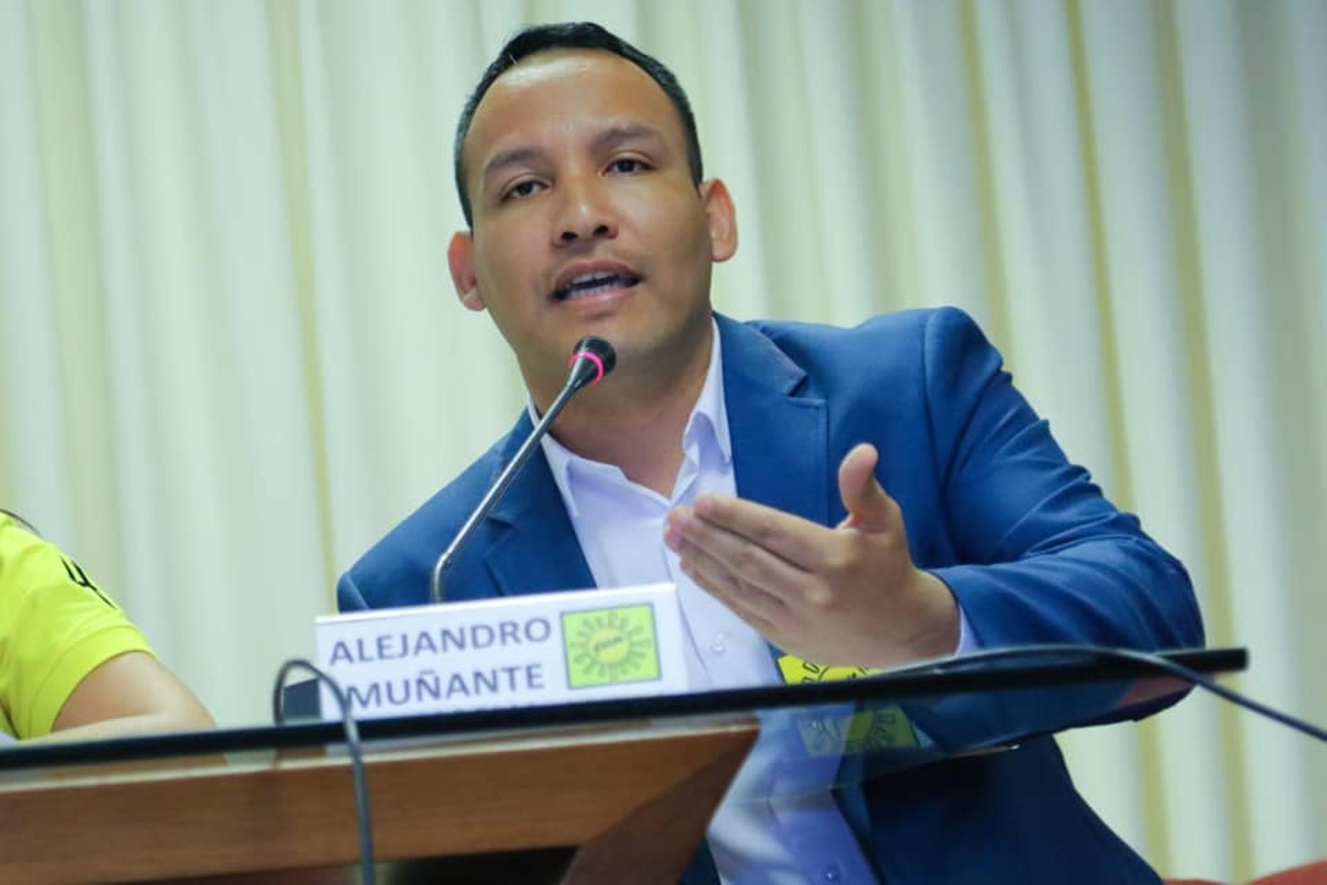 Alejandro Muñante, candidato por Solidaridad Nacional