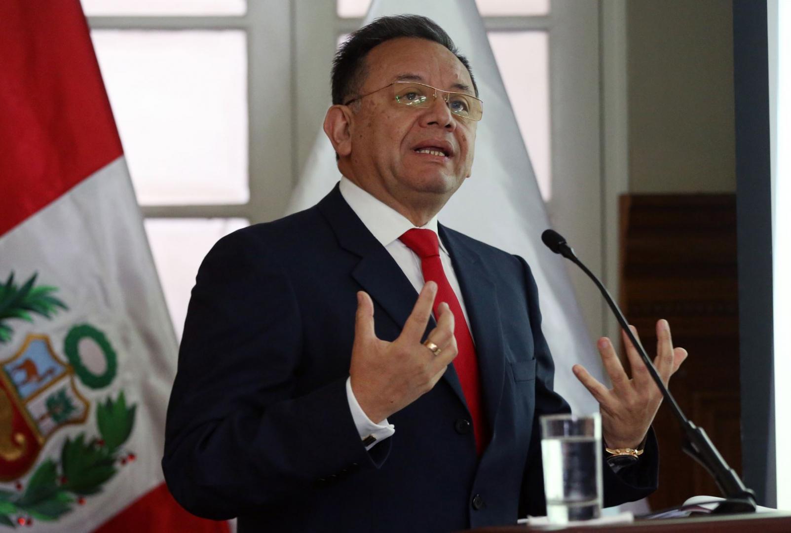CANDIDATO. El excontralor Edgar Alarcón postula al Congreso por la lista de Unión por el Perú, que llevaba a Antauro Humala en sus filas.