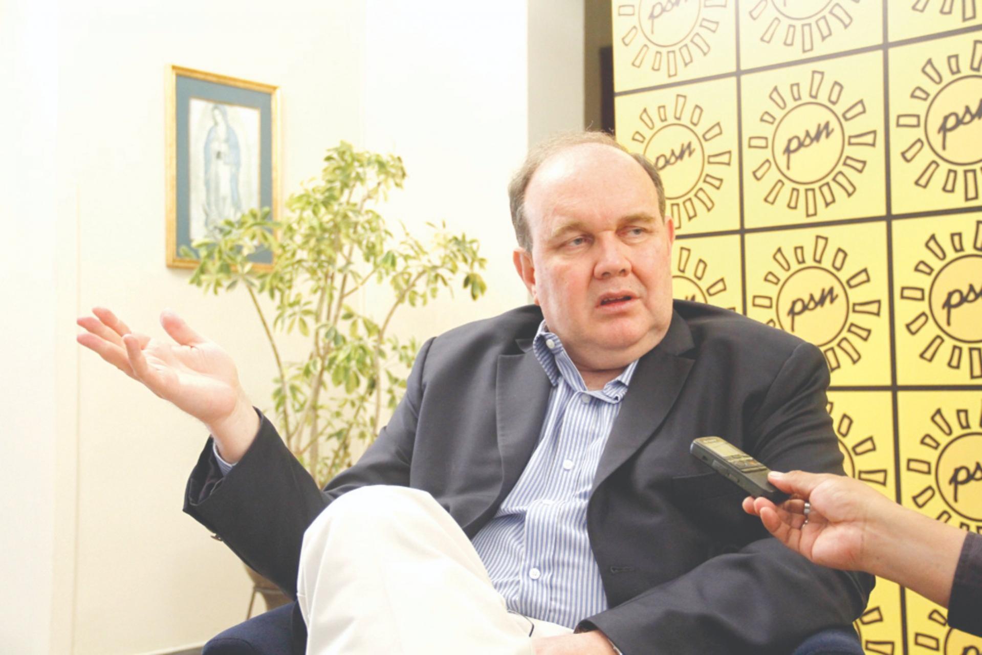 Rafael López Aliaga, secretario general de Solidaridad Nacional