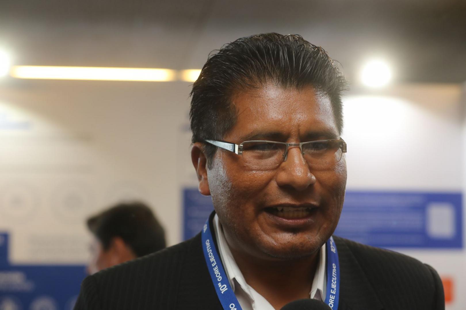 CLAVE. El condenado gobernador de Puno Walter Aduviri será clave en los comicios para elegir a los congresistas por Puno.