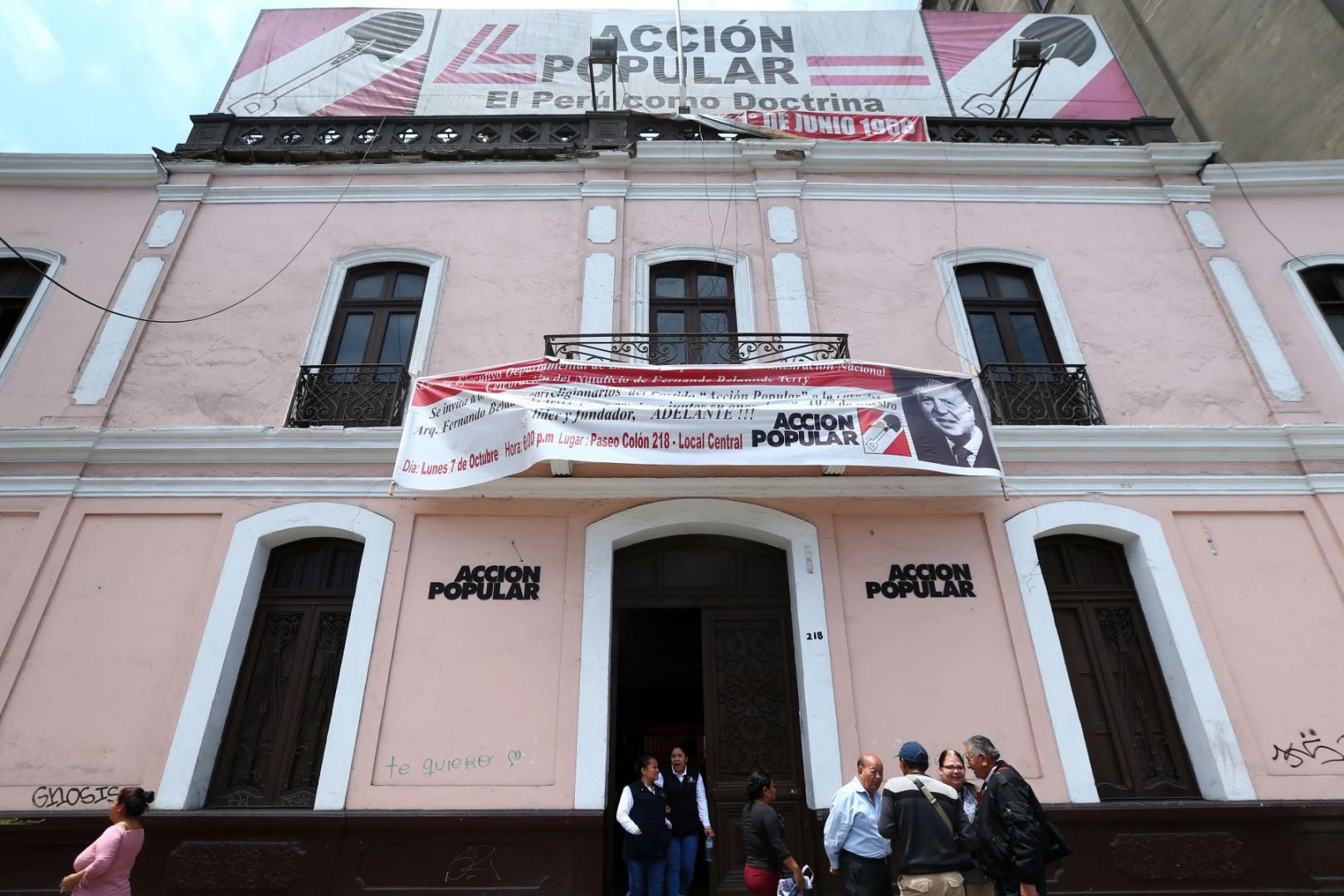 PRIMEROS. Acción Popular será la principal fuerza política del Congreso aunque cerca del Frepap y Podemos Perú, según la ONPE.