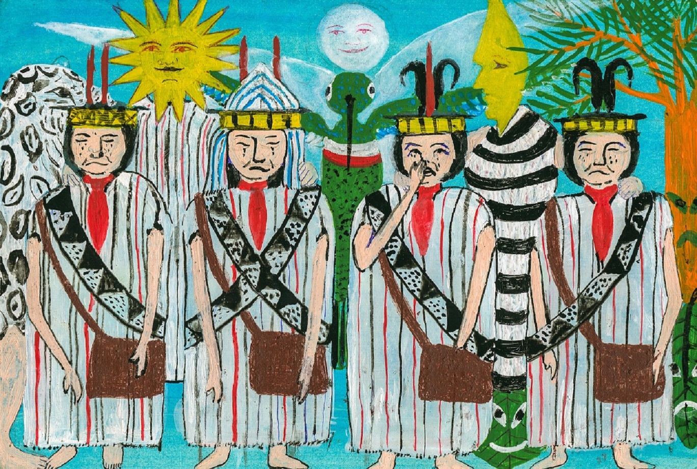 VÍCTIMAS. De acuerdo a la cosmovisión ashéninka, los dirigentes asesinados hoy representan a cuatro guerreros que murieron por defender su tierra.