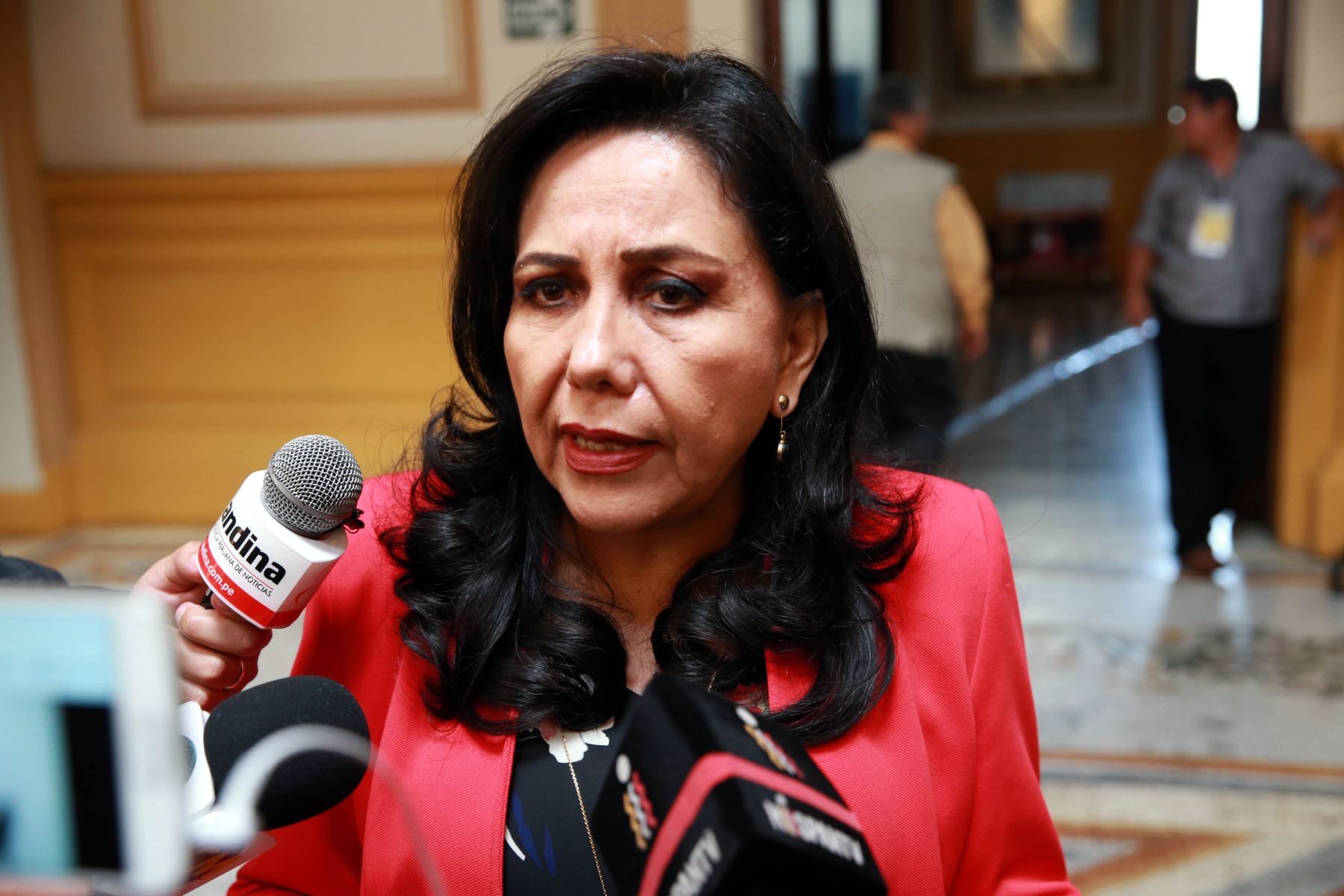 Gloria Montenegro, ministra de la Mujer y Poblaciones Vulnerables 
