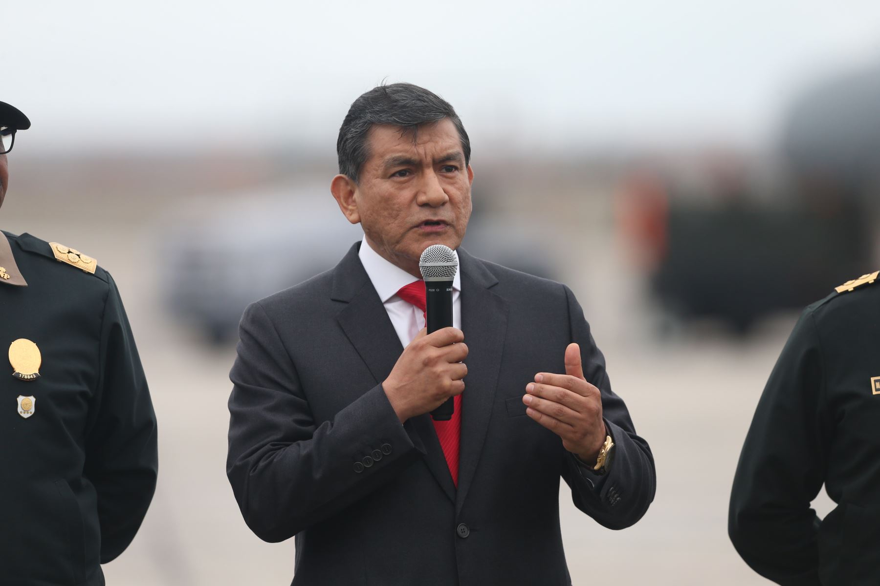 Carlos Morán, ministro del Interior