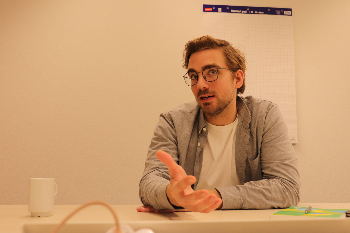 INVESTIGADOR. Jasper van Teeffelen, especialista en elusión tributaria en SOMO y uno de los principales autores de la queja presentada contra Pluspetrol en los Países Bajos.