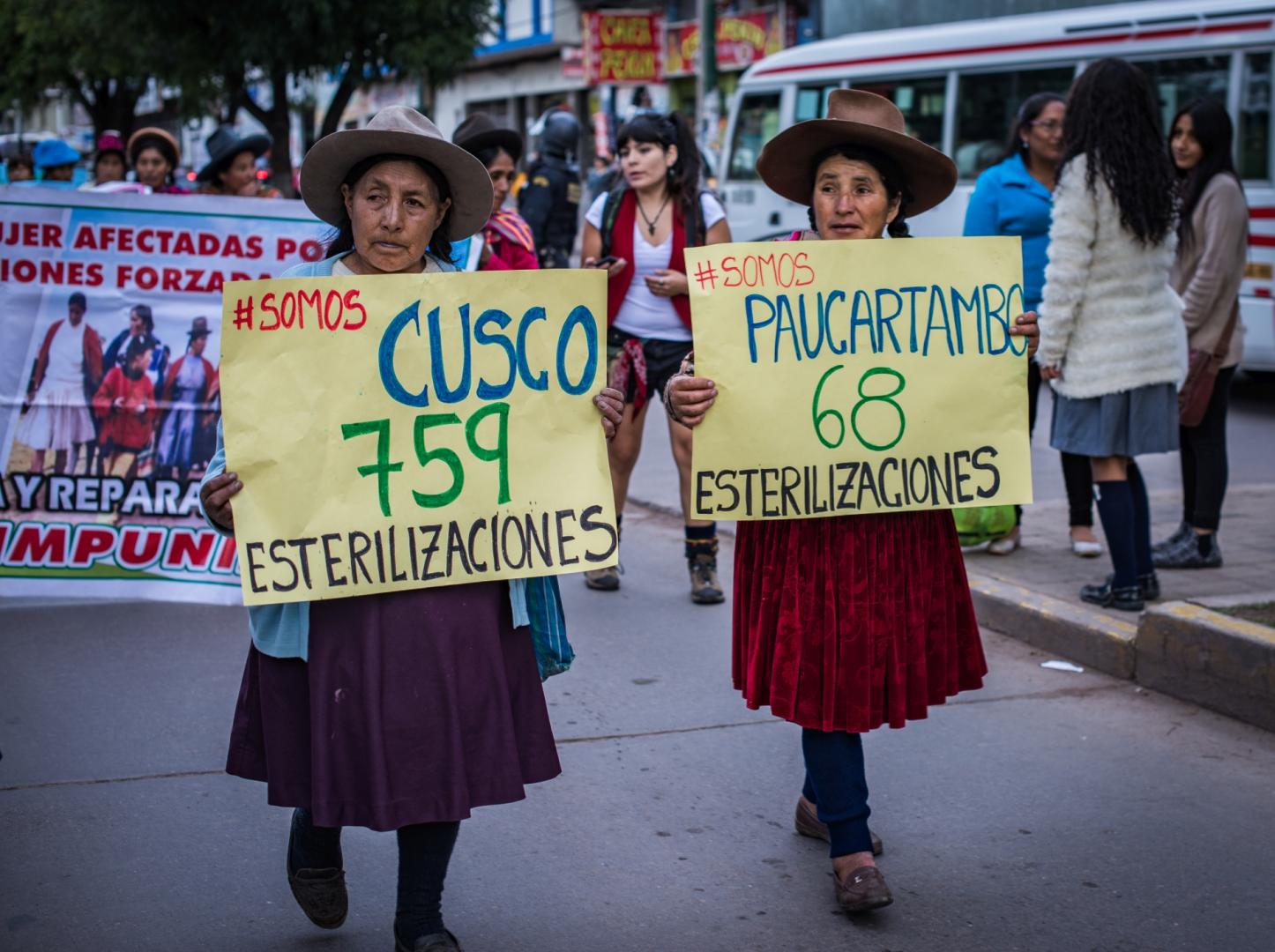 VULNERABLES. En Cusco, las víctimas de esterilizaciones forzadas en el gobierno de Fujimori no accedieron a los bonos del gobierno.