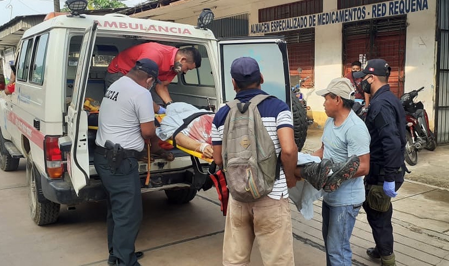 CONFLICTO. La organización indígena Orpio dijo que los manifestantes que protestaron en el campamento del Lote 95 llevaban flechas y no armas de fuego.