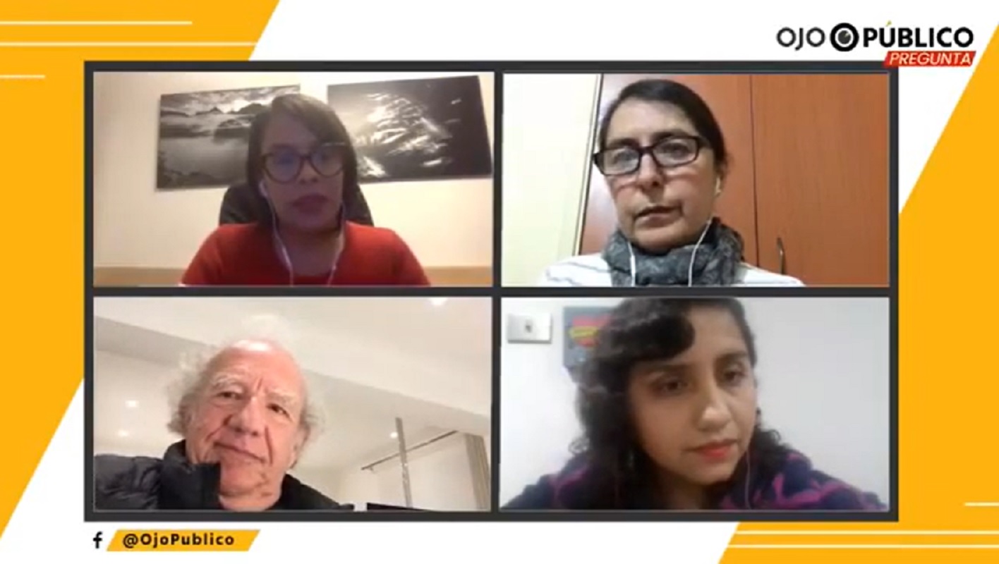 OjoPúblicoPregunta se transmite todos los jueves a las 6.30pm de la tarde (hora Perú).