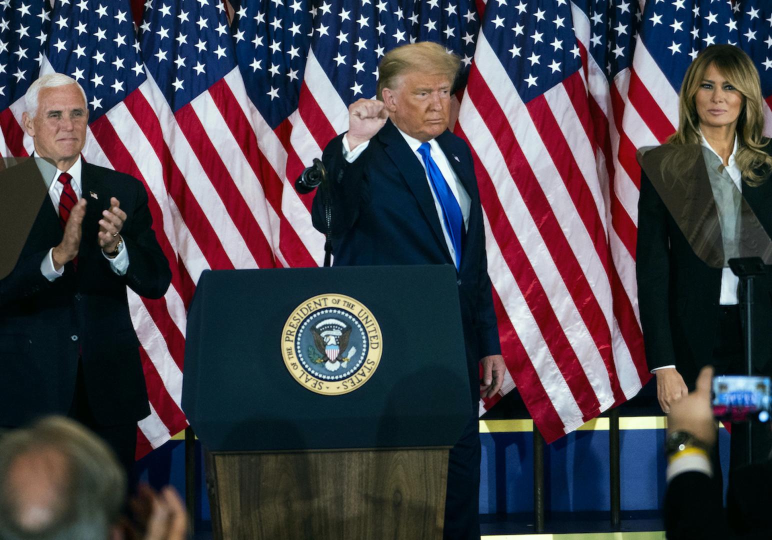RETORNO. Trump ha dejado entrever una posible postulación para el 2024.