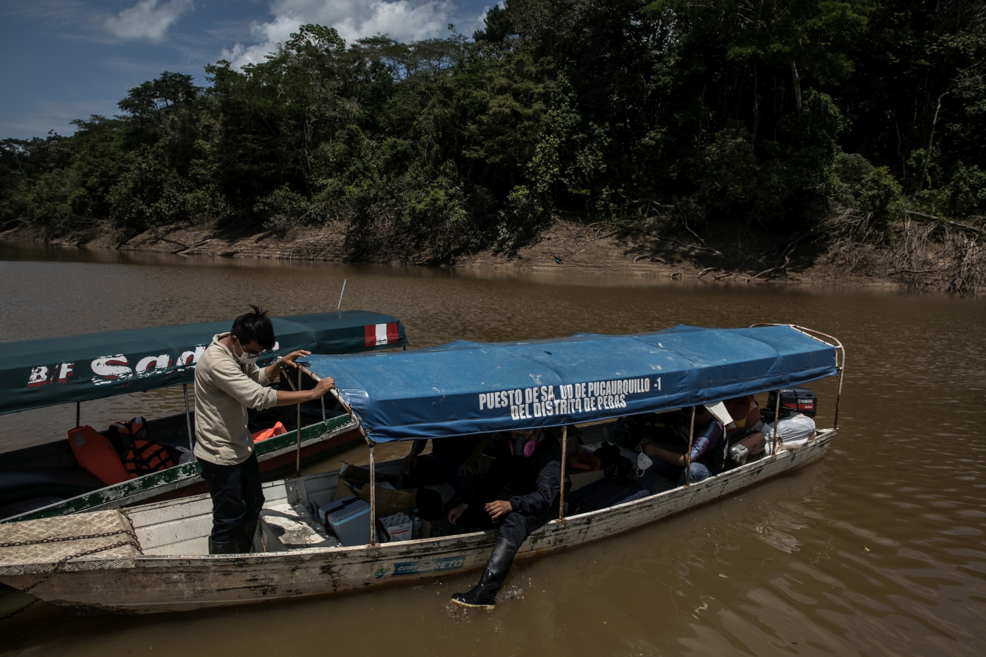 BRECHAS. Debido a las enormes distancias, las comunidades indígenas cercanas a Brasil son las más vulnerables. 