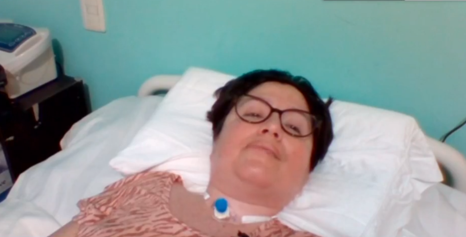 LUCHA. Ana Estrada padece polimiositis, enfermedad que afecta a los músculos. Es crónica y degenerativa.