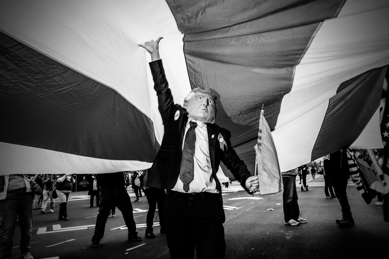 DISPUTA. Las últimas elecciones en EE.UU. ocasionaron gran polarización entre republicanos y demócratas.