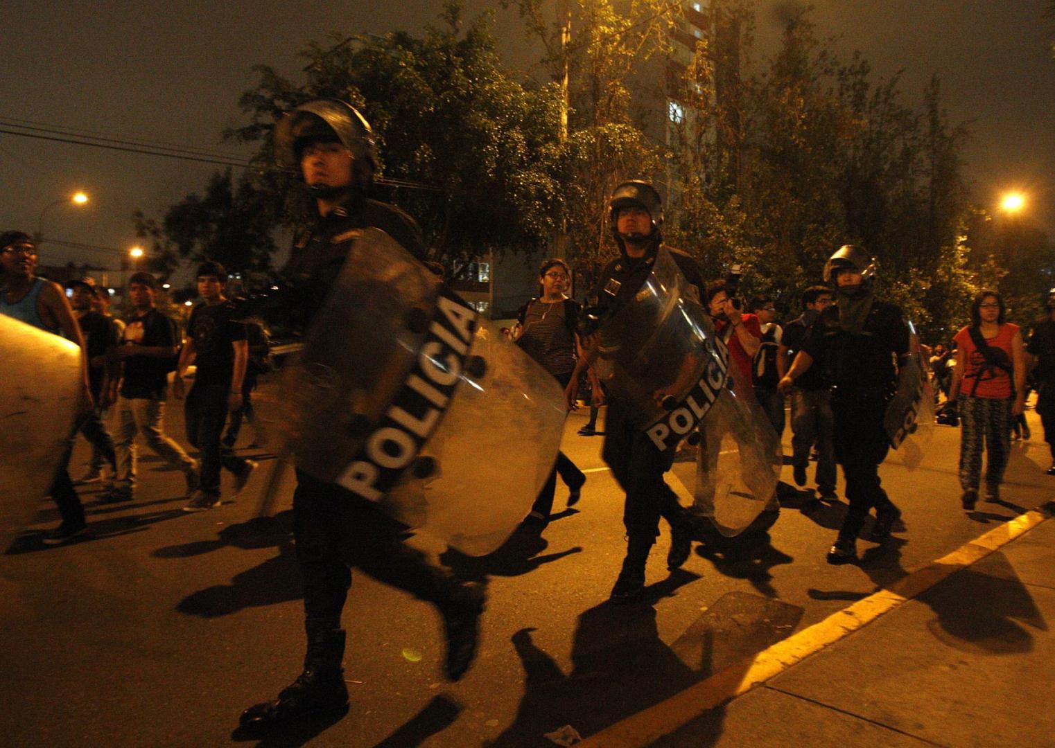 ARMAS DE FUEGO. Los reportes son claves para identificar a las unidades específicas que concentraron los disparos de perdigones y lacrimógenas durante las protestas.