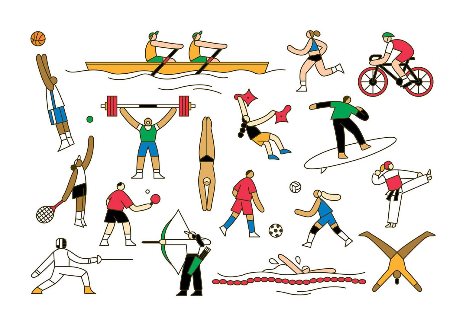 OLIMPIADAS. Los juegos olímpicos de Tokio contarán con más de 300 eventos, 33 deportes y 50 disciplinas.