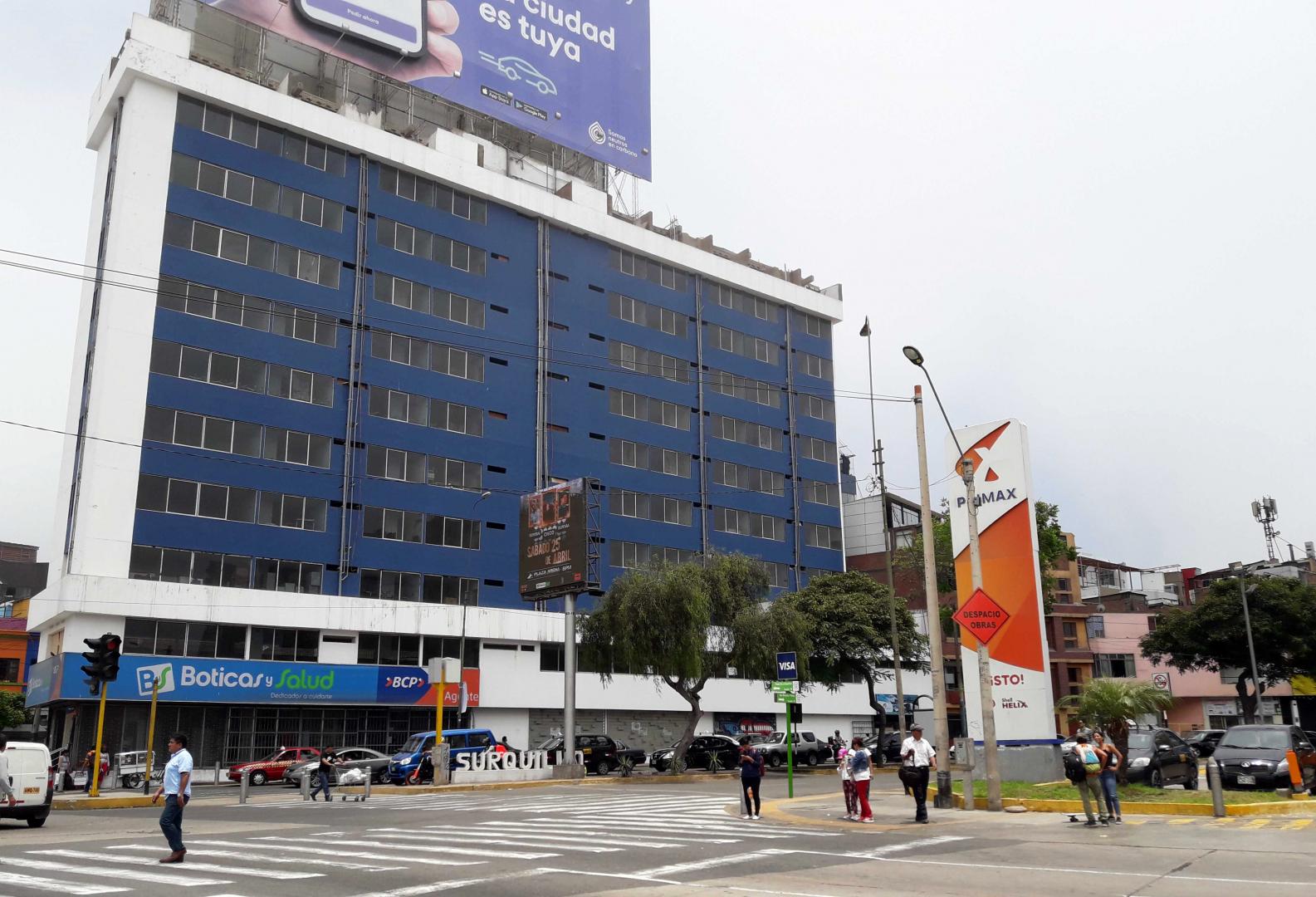 HOTEL. El edificio donde funcionó el Hotel Concorde fue transferido al Estado peruano por haber sido adquirido con dinero del lavado del narcotráfico.