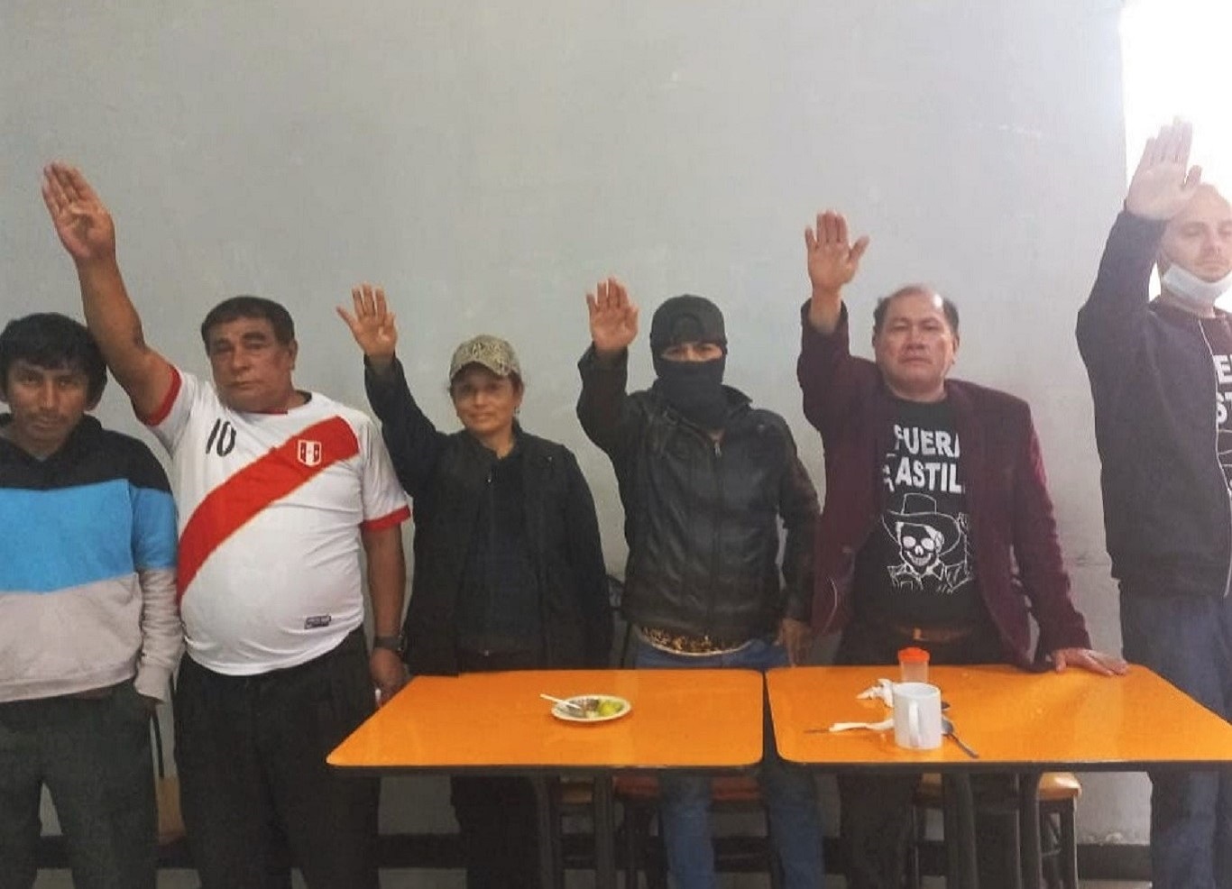 VIOLENTOS. El grupo extremista autodenominado “Los combatientes” son una facción radical de La Resistencia.