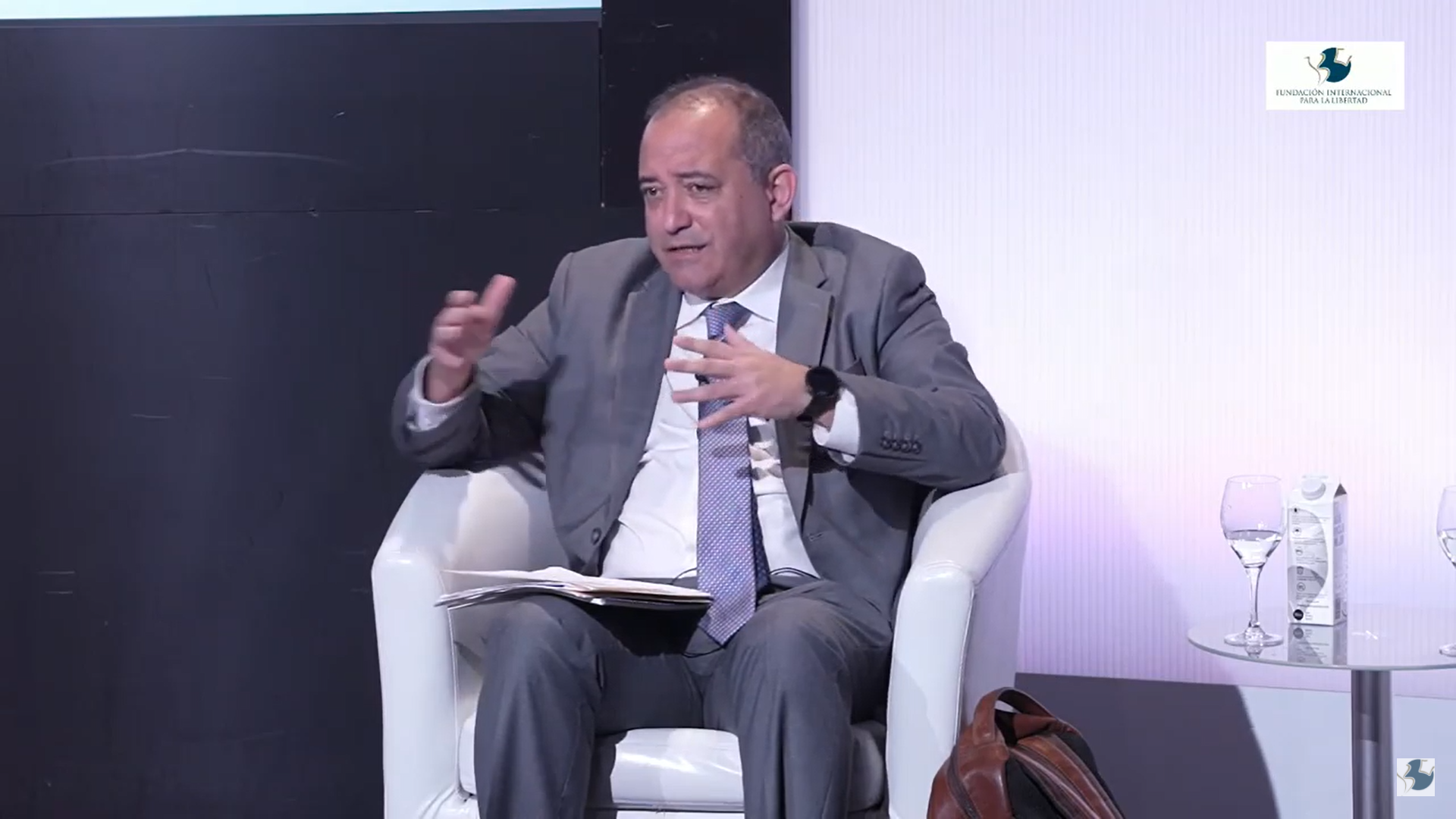 FORO. Presentación de Cordova en el Foro Atlántico, el 9 de julio del 2021.