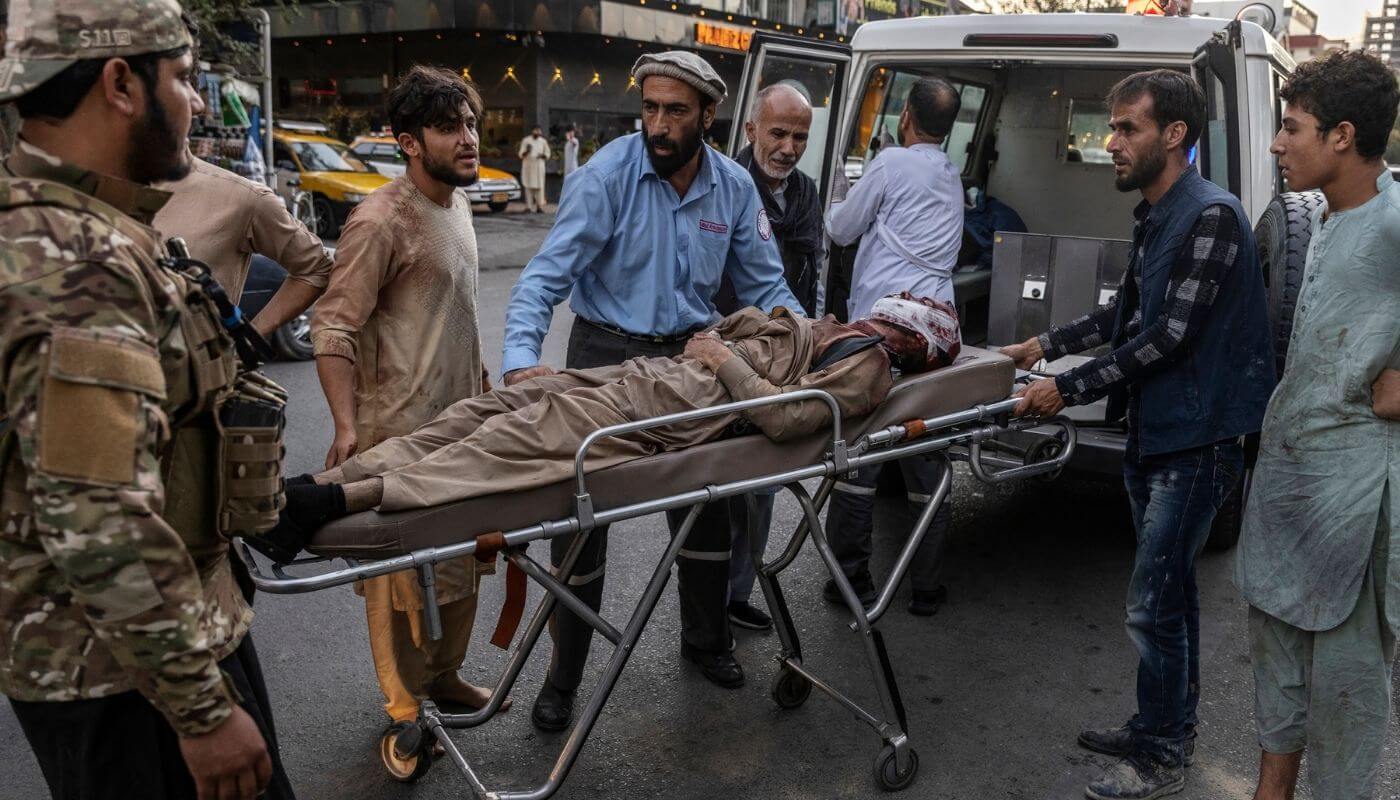 VÍCTIMAS. Los dos recientes atentados en Kabul mataron a decenas de personas, incluidos al menos a 12 miembros del servicio estadounidense.