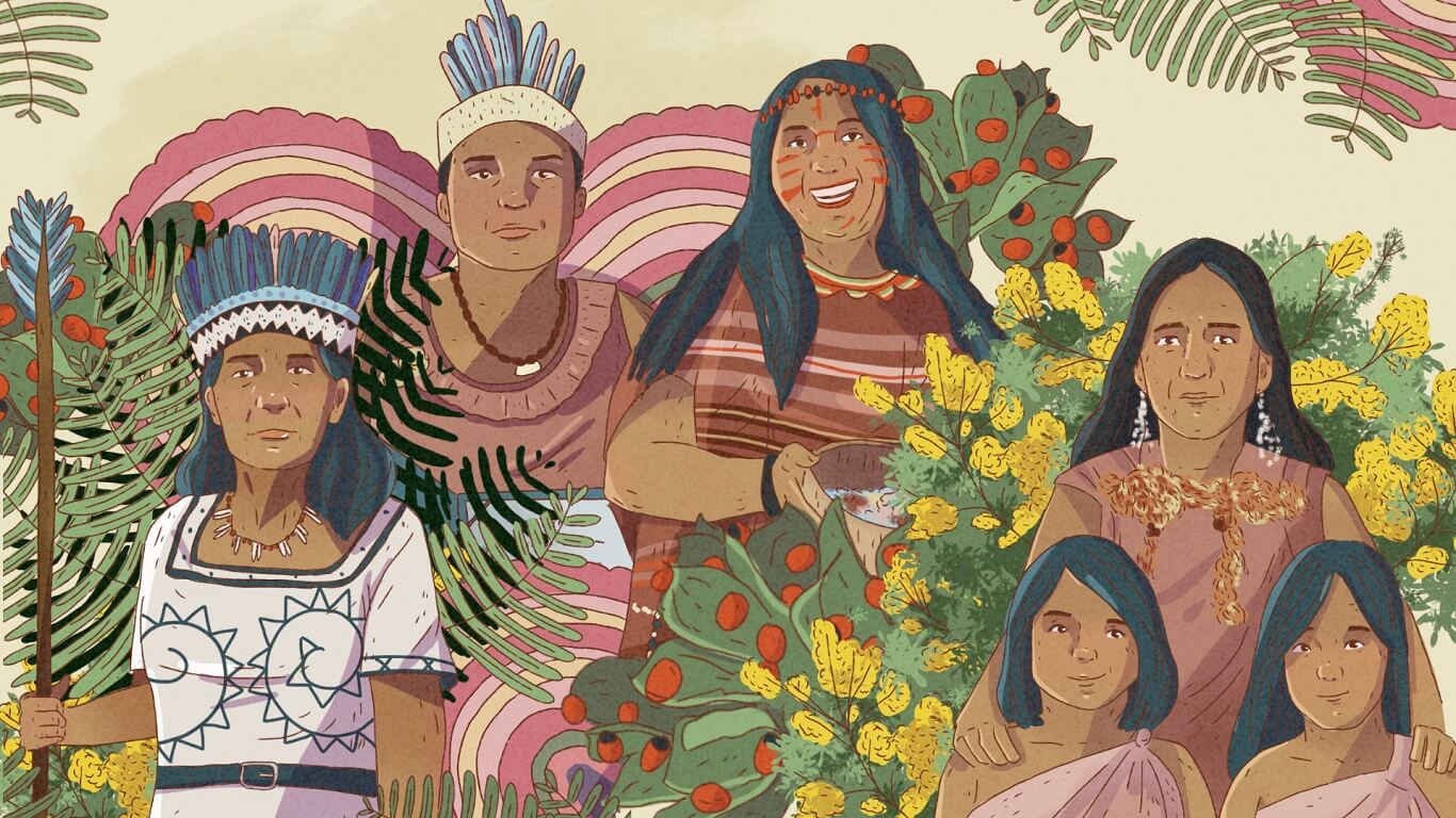 FUERZA. Las lideresas indígenas luchan por el reconocimiento de los derechos humanos.