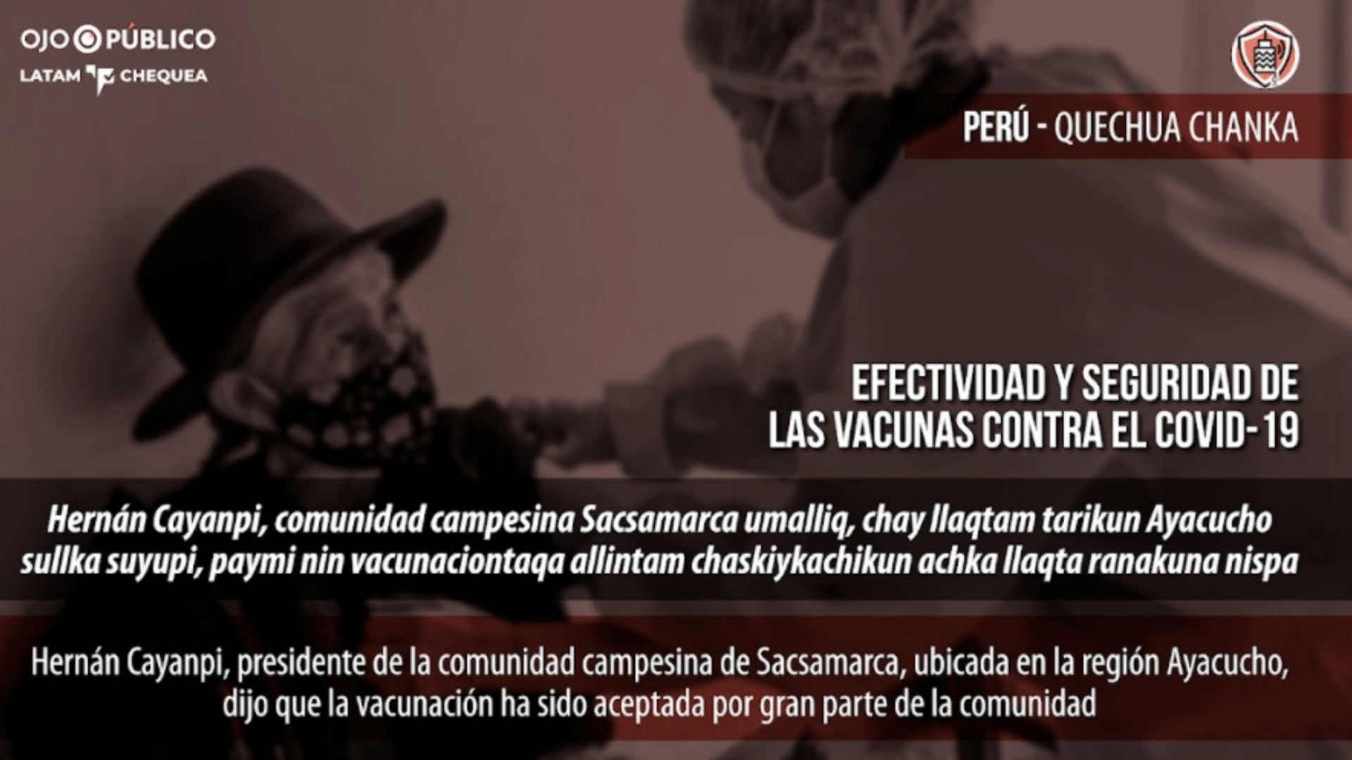 Se trata de una serie de podcasts en lenguas originarias los que se producirán y difundirán en más de 40 radios aliadas con audiencia en las comunidades indígenas.
