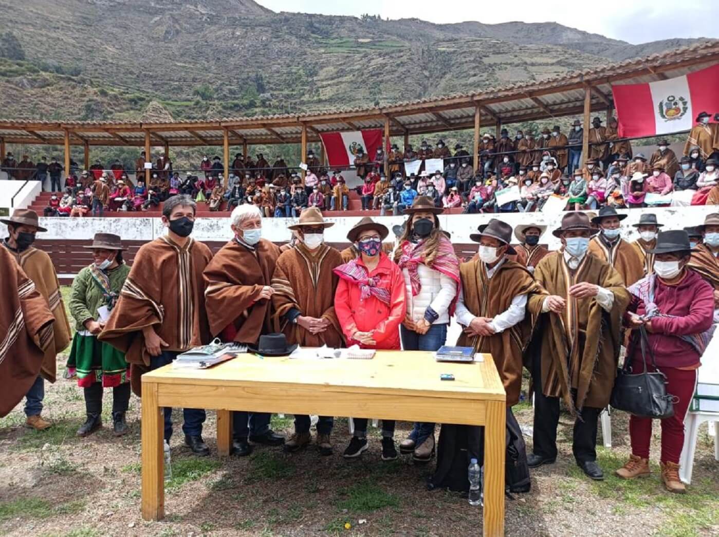 VOLUNTAD. Una mesa de diálogo de alto nivel se instaló el viernes 5 de noviembre tras varios intentos frustrados de acercamiento entre la comunidad de Aquia y Antamina.
