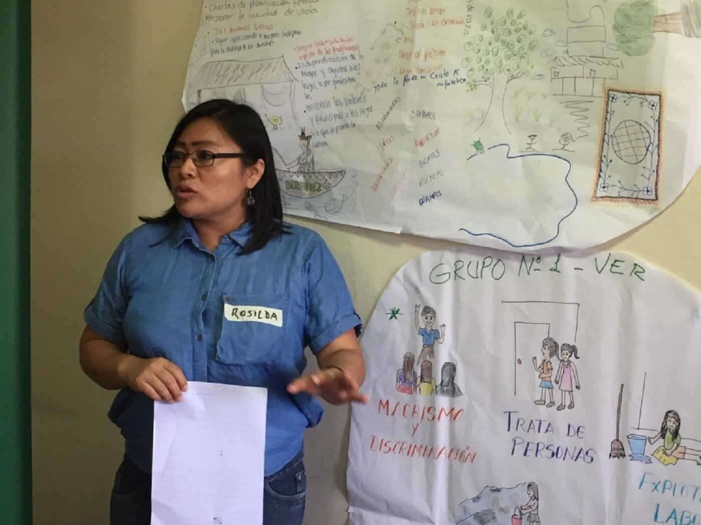 DESAFÍO. La docente bilingüe Rocilda Nunta asume el viceministerio de Interculturalidad en medio de una creciente violencia en la Amazonía peruana.