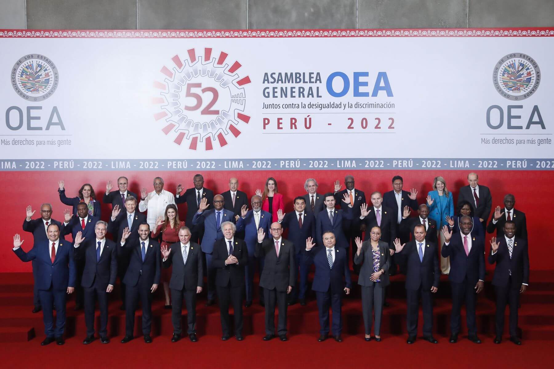 Asamblea de la OEA en 2022.