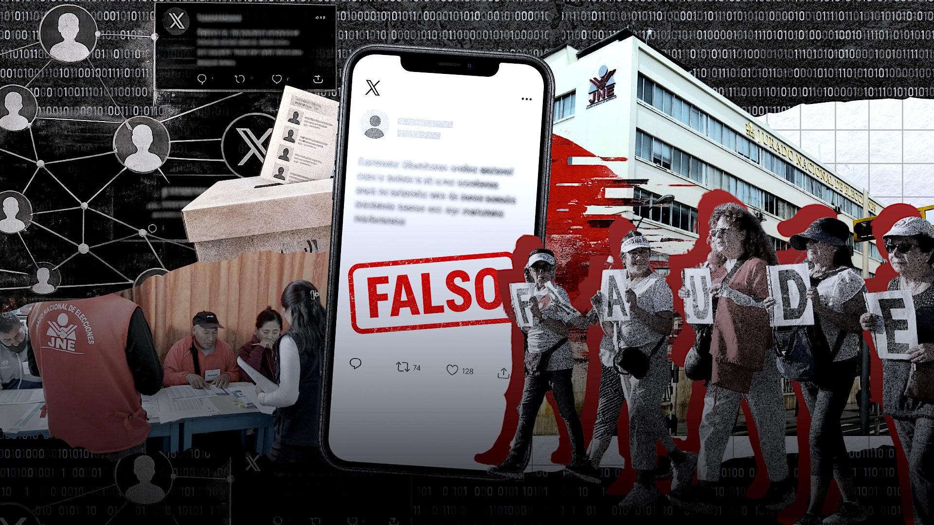 SIN EVIDENCIA TÉCNICA. Las denuncias del supuesto fraude electoral comenzaron apenas una hora después de que iniciara la votación.