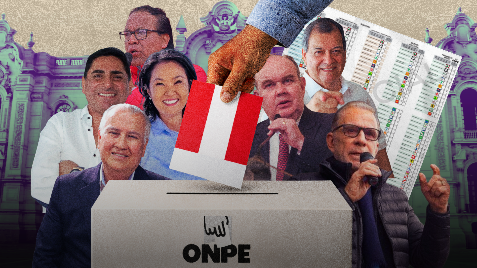DÍA CLAVE. Aunque 35 partidos postulan a la presidencia, las últimas encuestas publicables coinciden en siete con mayor intención de voto.