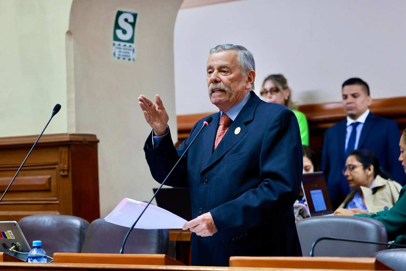 NEXO. Fernando Rospigliosi, presidente del Congreso, recibió apoyo financiero de organizaciones de usuarios de armas de fuego. 