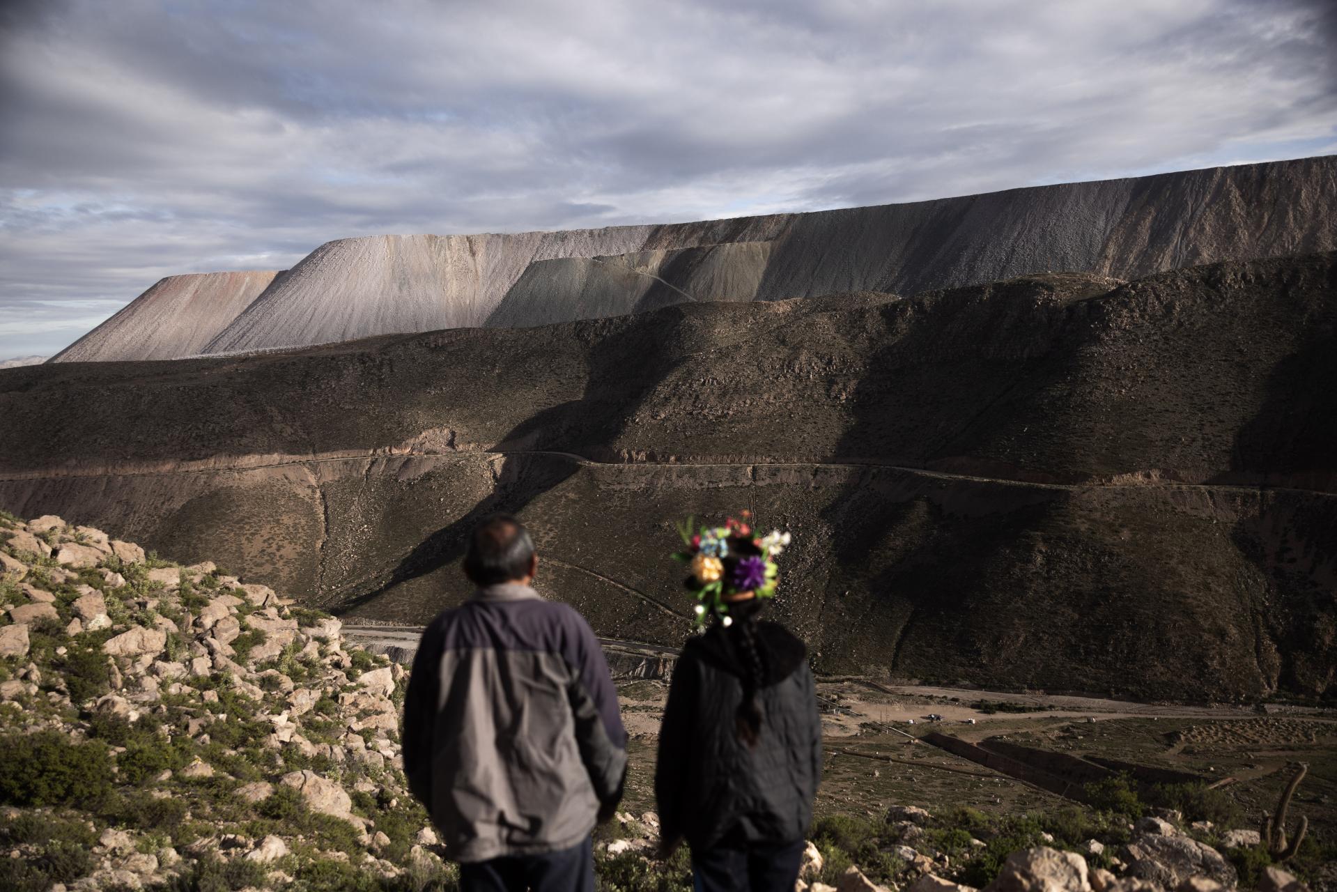 COBRE. Mina Cuajone operada por la empresa Southern Copper Corporation, en Moquegua. El cobre es un mineral crítico.