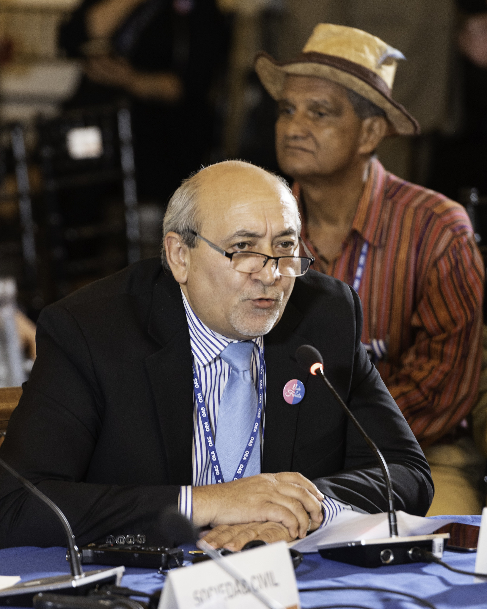 Hugo Márquez en la OEA. Nelson Rodriguez/OAS. 2018