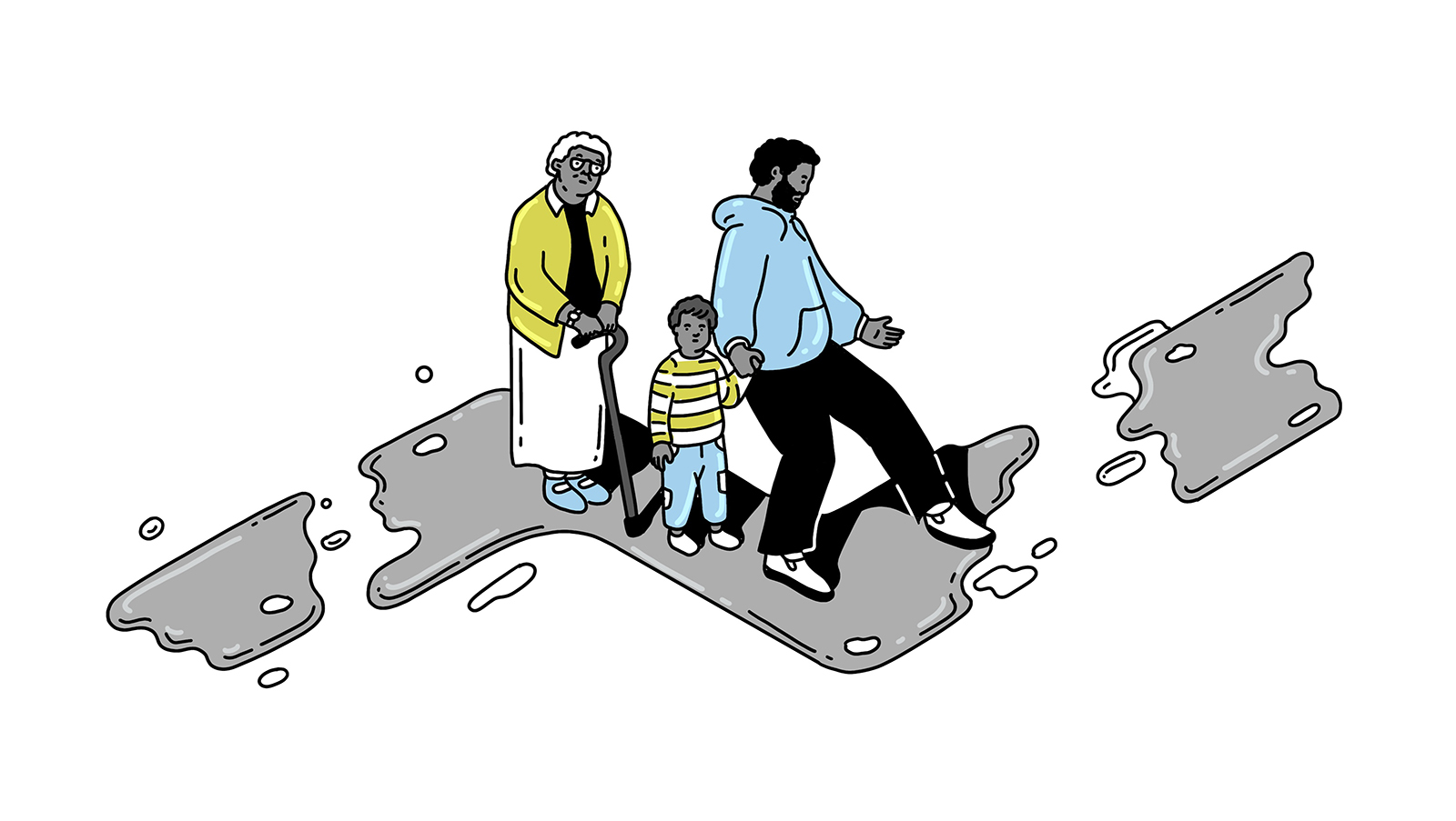 Ilustración sobre lecciones de la pandemia