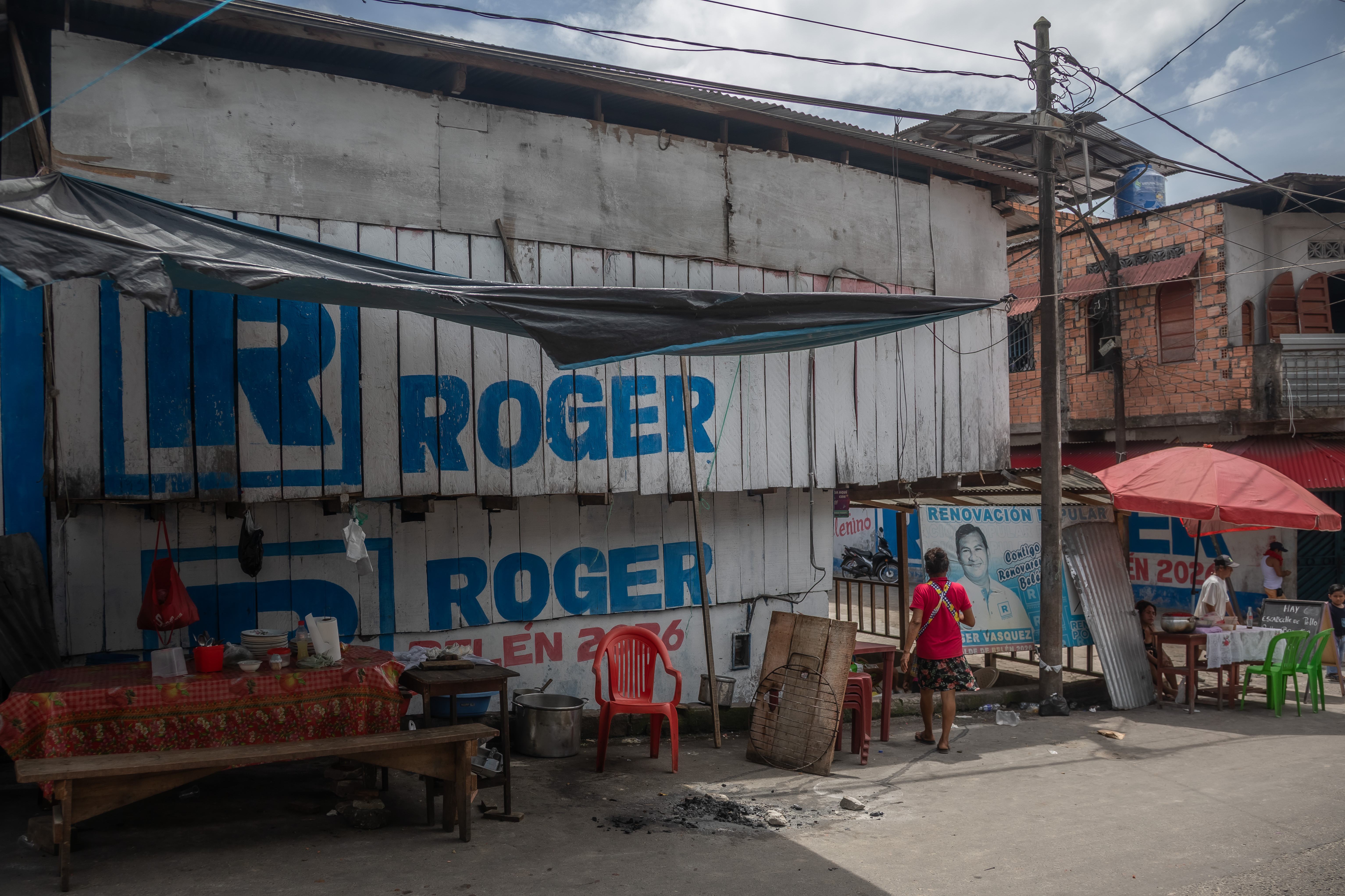 Propaganda política de Renovación Popular en la Amazonía