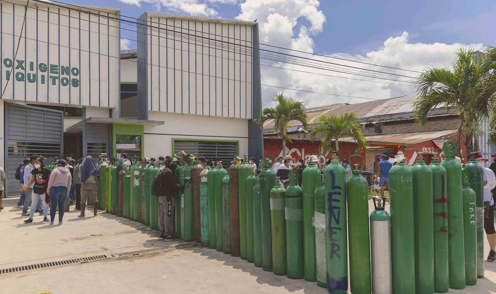Colas por oxígeno