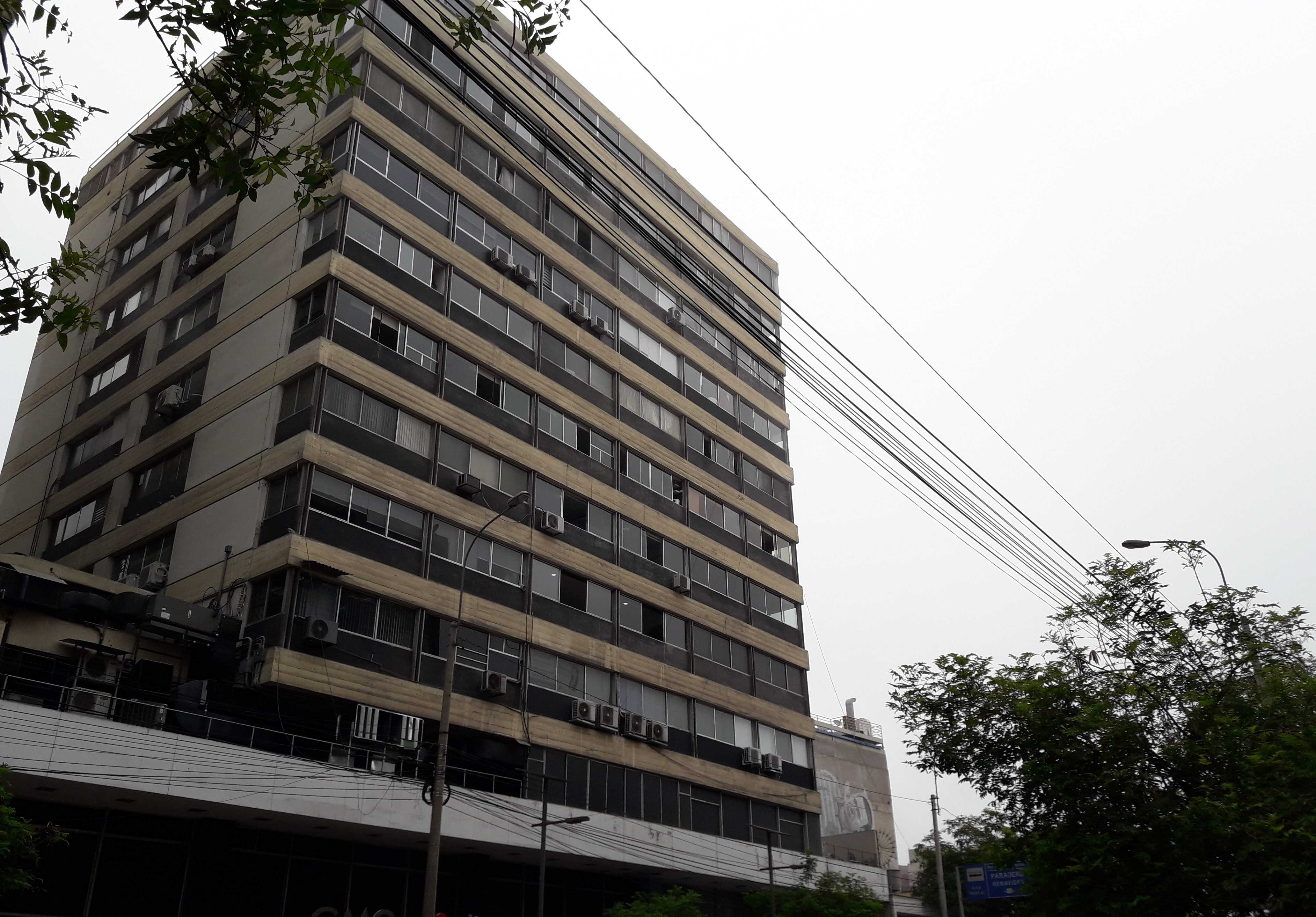 Fotografía del edificio donde funcionan dos empresas vinculadas a los hermanos Pinto Pazos.