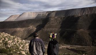 COBRE. Mina Cuajone operada por la empresa Southern Copper Corporation, en Moquegua. El cobre es un mineral crítico.