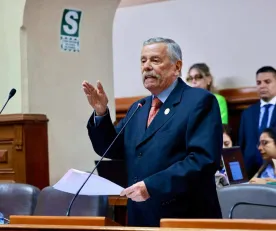 NEXO. Fernando Rospigliosi, presidente del Congreso, recibió apoyo financiero de organizaciones de usuarios de armas de fuego. 