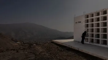 BÚSQUEDA DE VERDAD. Los restos del adolescente fueron sepultados en el cementerio El Paraíso, en lo alto de Manchay. Sus padres buscan esclarecer qué ocasionó su muerte.