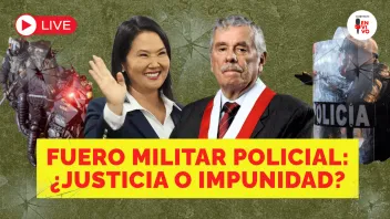 OjoPúblico en vivo: Fuero militar policial ¿justicia o impunidad?