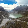ALERTA. Quebrada Llaca, en el Parque Nacional Huascarán, un sector sin actividad minera, a diferencia de otras zonas de esta área natural donde avanza la extracción ilegal de minerales.