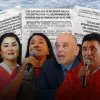 REELECCIÓN. Los congresistas Jorge Morante, Óscar Zea, Rosio Torres y Jeny López han respaldado iniciativas cuestionadas por su impacto ambiental.