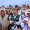 PROPUESTA. Los ministros Marco Vinelli y Rafael Belaúnde anunciaron que emitirán un decreto de urgencia para agilizar servicios por impuestos.