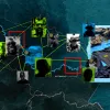 ESTRUCTURA. Los Comandos de la Frontera operan en las fronteras amazónicas de Colombia, Perú y Ecuador con una división territorial.