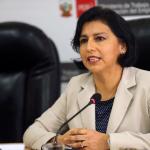 Sylvia Cáceres, ministra de Trabajo
