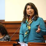 Martha Chávez, exparlamentaria y candidata al Congreso