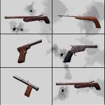 ARMAS HECHIZAS. Tras ser incautadas al crimen, fueron incineradas.